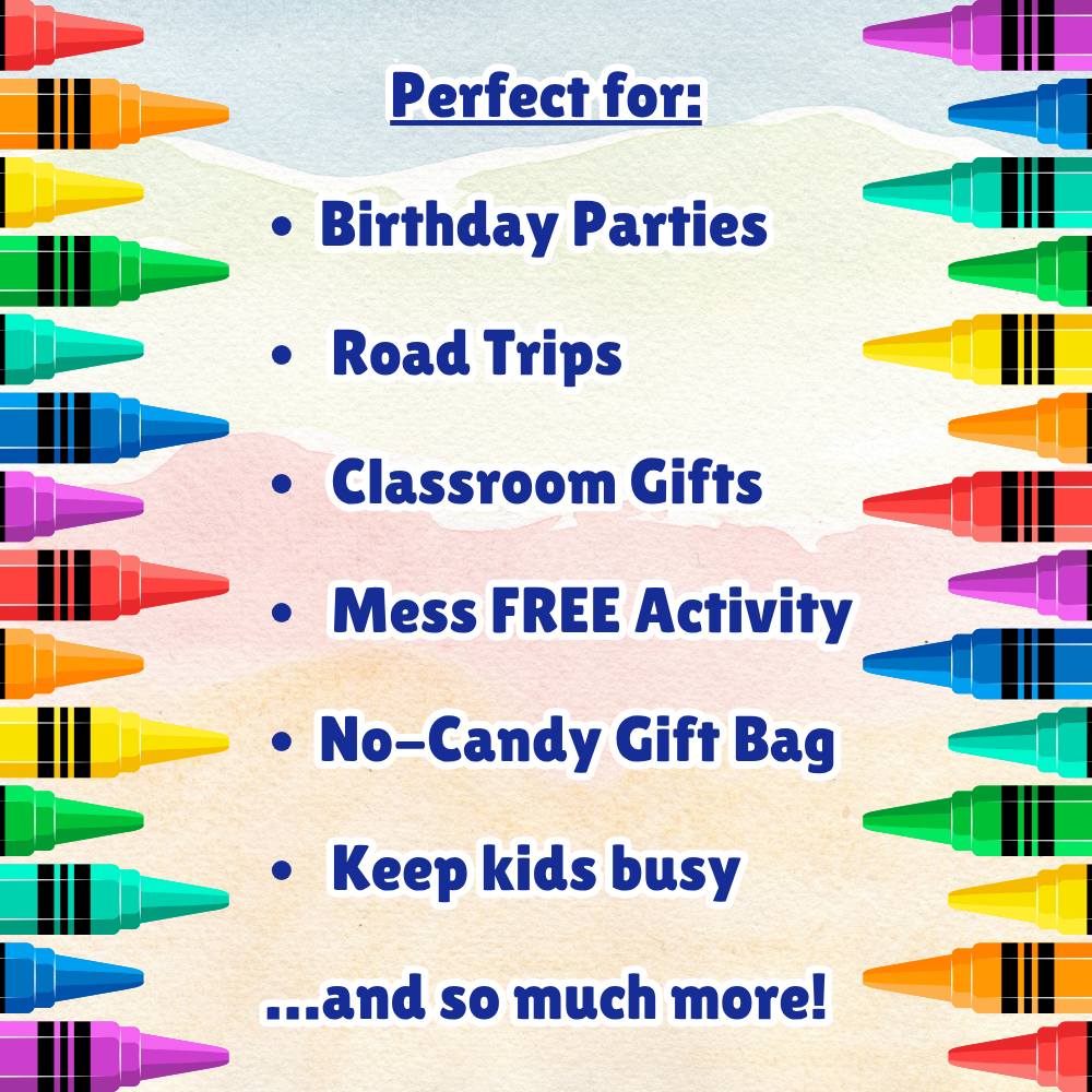 Peppa Pig Coloring Pack – Personalized Birthday Party Favor (Physical)
