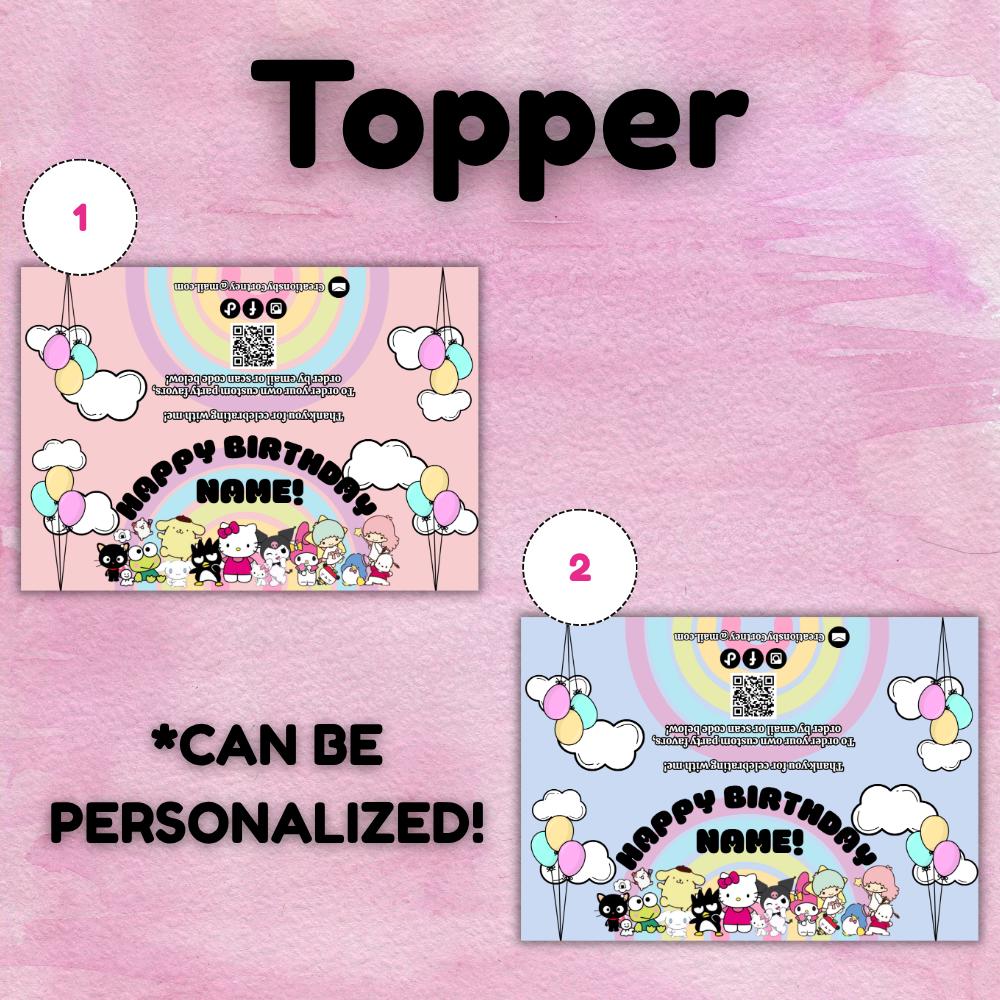 Hello Kitty and Friends Birthday Party Coloring Party Favor
