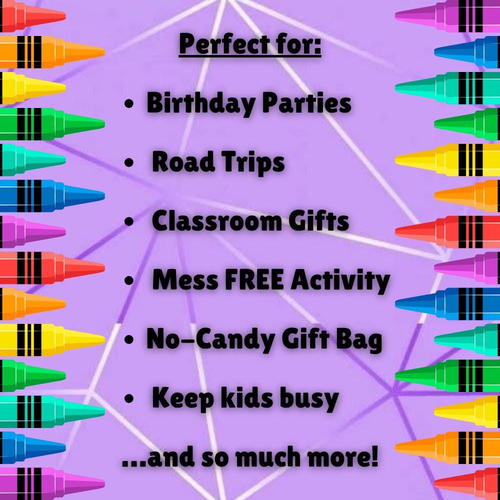 Personalized Kpop Party Favor • Coloring Pack • Birthday Activity Set • Custom Goodie Bag • Assembled and Ready to Hand Out