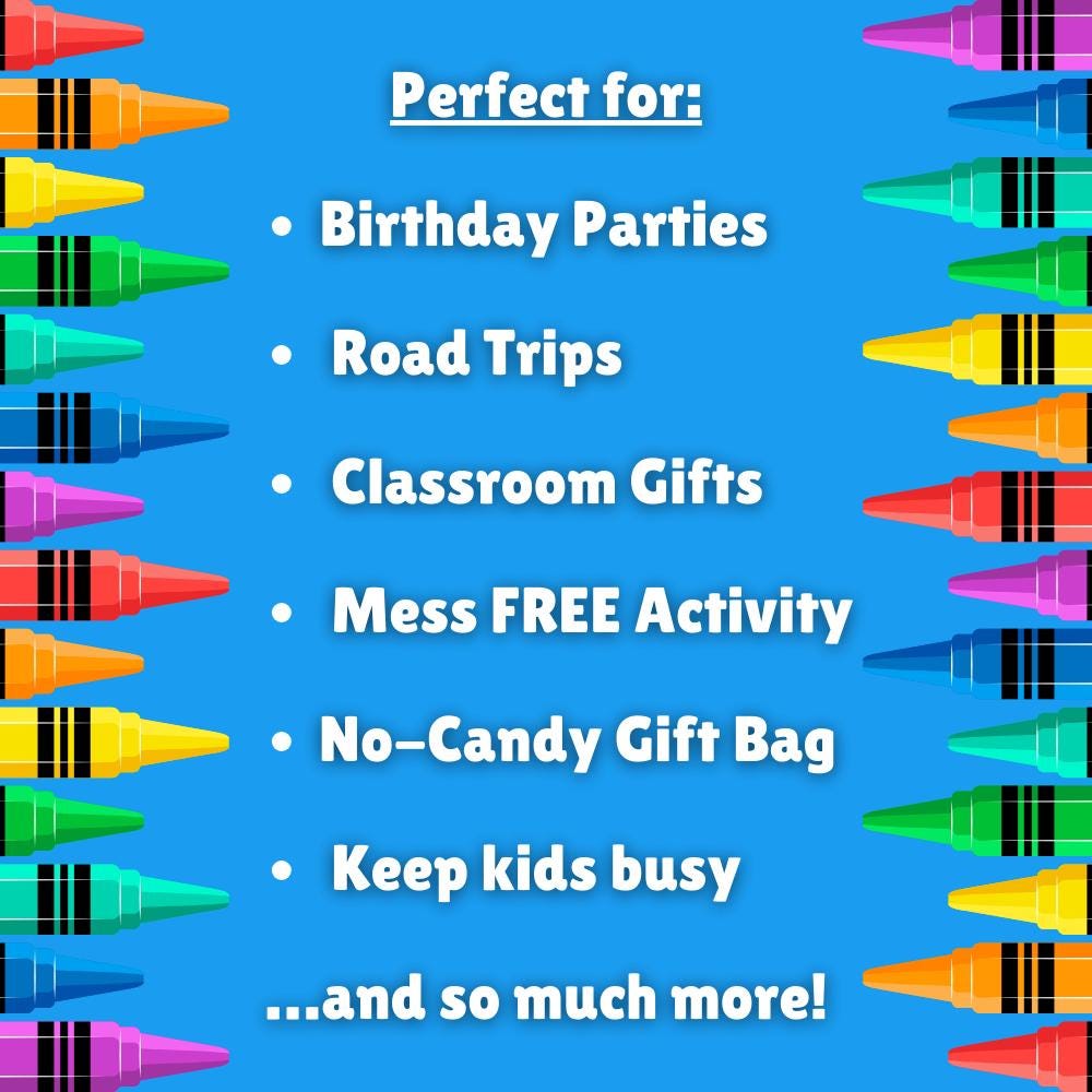 Space Birthday Party Favor • Custom Coloring Party Favor