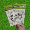 Soccer Coloring Party Favor • Custom Coloring Party Favor