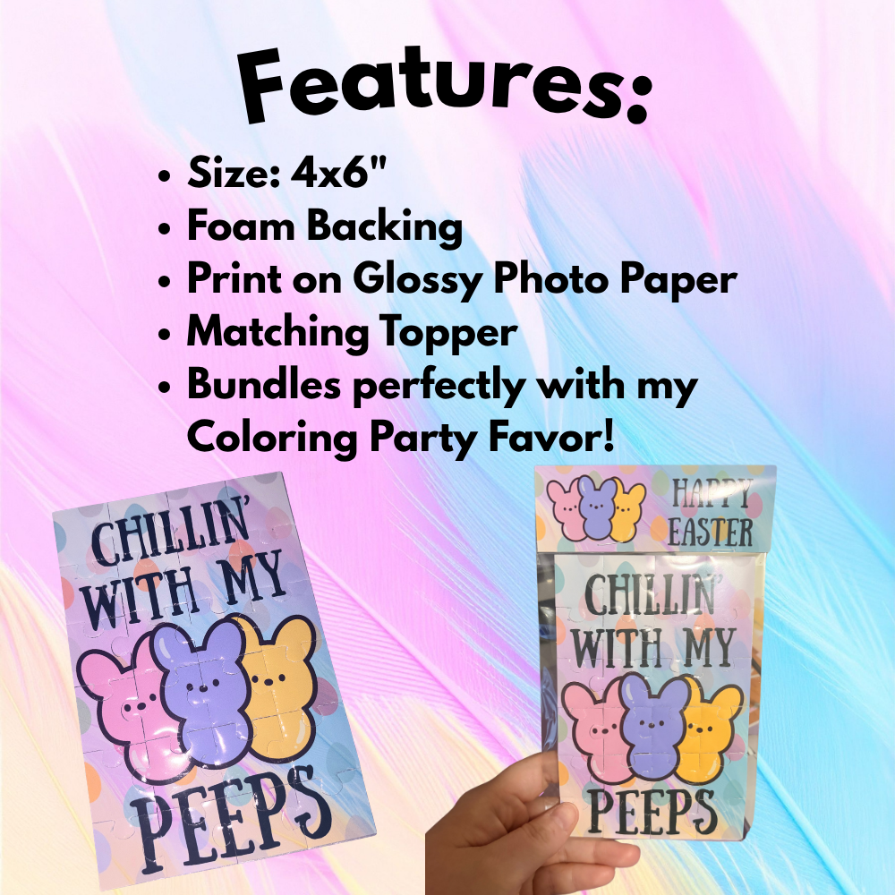 Easter Puzzle Party Favor