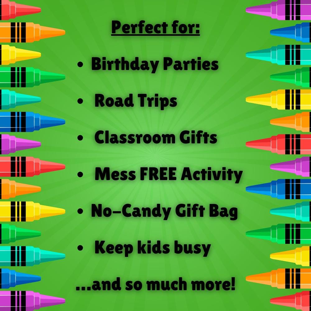 Dora Explorer Birthday Coloring Sticker Party Favor | Custom Party Favor