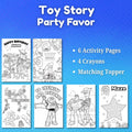 Toy Story Party Favor Coloring Pack • Custom Coloring Party Favor