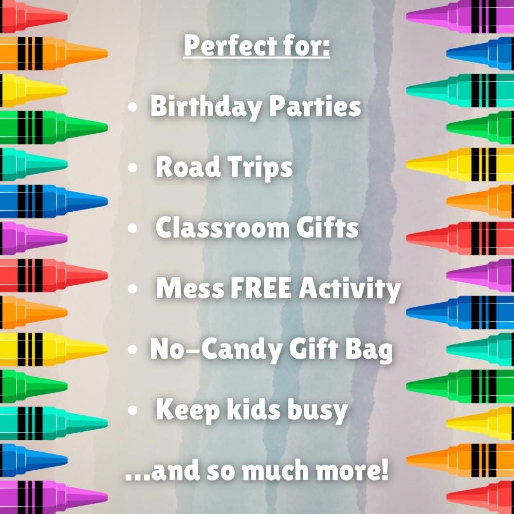 Personalized Paw Patrol Birthday Coloring Pack | Party Favor with Crayons